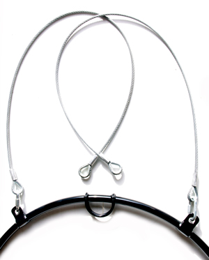 Aerial Ring Hanging Cables Double